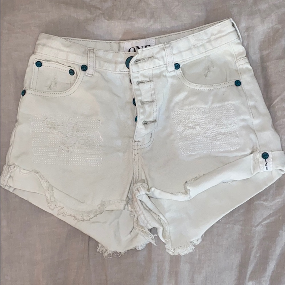 One teaspoon denim shorts